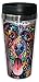 Tree-Free Greetings 78198 Dean Russo Mutts for You Sip 'N Go Stainless Lined Travel Mug, 16