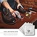 Almost Done Pack of 5 Microfiber Shoe Cloth - Shoe Shine Buffing Cloth, Leather Polishing Cloth, Shoe Shining Cloth