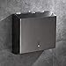 C-Fold Paper Towel Dispenser - Black Glossy Wall Mounted Stainless Steel Multifold Paper Towel Holder Commercial For Office bathroom