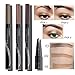 New Four Tip Eyebrow Pen Waterproof Tattoo Tint Fine Sketch Liquid Eyebrow Pencil (A1 blonde)