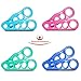 DenadaDance Toe Stretchers - Flex Gel Toe Separators for Alleviating Foot Pain After Ballet, Dance, Yoga and Sports Activities - Effective pain Relief for Bunions, Plantar Fasciitis & Hammer Toe