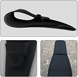 PREMJCROY 2Pcs Silicone Razor Case Black Waterproof Travel Shaver Protector view 4