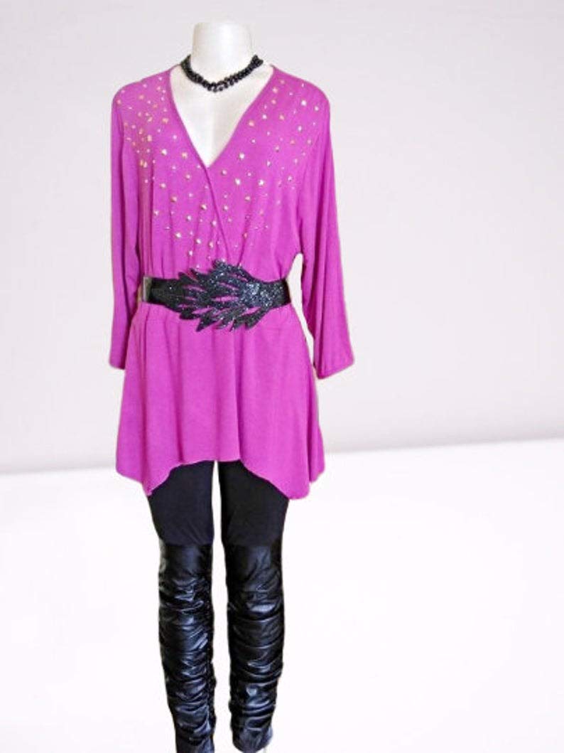 lilac tunic dress