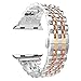 Apple Watch Band, NO1seller Top Premium Solid Stainless Steel Apple Watch Band Strap Wrist Band Unique Polishing Business Replacement for Apple Watch Series 3, Series 2, Series 1
