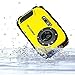 KINGEAR KG003 2.7 Inch LCD Cameras 16MP Digital Camera Underwater 10m Waterproof Camera+ 8x Zoom--Yellow