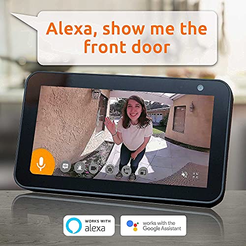 TOUCAN Wireless Video Doorbell Camera with Chime, 2-Way Audio, Motion  Sensor, Night Vision, Alexa Google, No