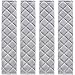 Tatuo 4 Pack Seat Belt Cover Extra Long Seat Belt Pads for Car Soft Comfort Shoulder Strap Covers Harness Pads Helps Protect Your Neck and Shoulder(10.6 Inch,Gray)