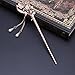 Tangc Various Fashion Women Elegant Bobby Pin Colorful Hairpin Rhinestone Hair Stick (Secluded Orchid)