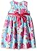 American Princess Girls' Little Blue Shantung Dress