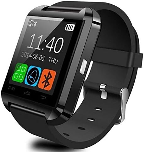 Fixing_DIY Bluetooth Android Smart Mobile Phone U8 Wrist Watch - Black