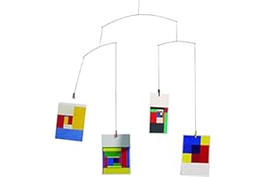 FLENSTED MOBILES Post Card Hanging Mobile - 17 Inches - Steel - Handmade in Denmark by Flensted
