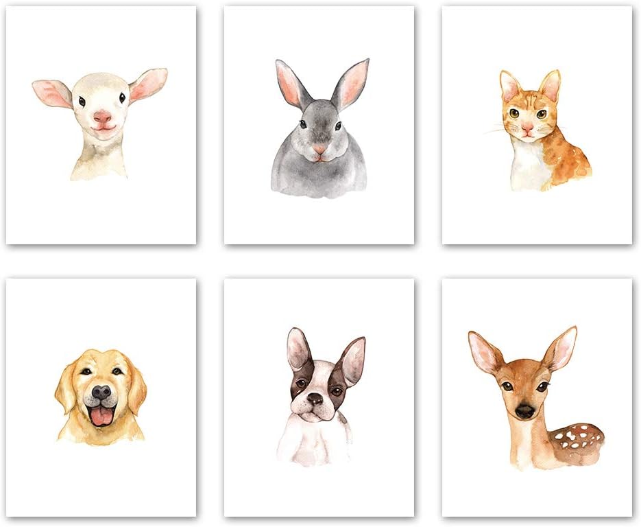 baby farm animal nursery decor