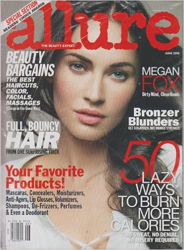 Allure Magazine June 2010 Megan Fox Cover Linda Wells Amazon