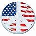 Swimline Inflatable Americana Peace Sign Island Pool Raft