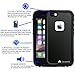 Locustek FLUX Line - Waterproof Case for Apple iPhone 6 or 6s ( IP68 Certified ) Black