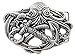 Punk Pirate Octopus Kraken Boat Anchor Antique Silver Belt Buckle