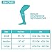 Vive Leg Sleeves (Pair) - Full Compression Knee Wraps, Thigh Calf Support For Running, Basketball, Weight Lifting Sports