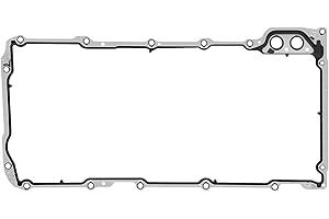 Oil Pan Gasket Set -Fit for 4.8L 5.3L 6.0L 6.2L Chevy Silverado, Suburban, Tahoe, Trailblazer, GMC Sierra, Yukon, Cadillac Es
