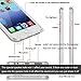 KOOCO for iPhone 6/6S Case Waterproof Shockproof Dustproof Touched ID Fingerprint Full Sealed Protection Cover for iPhone 6/6S (Clear)