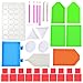 38 Pieces Diamond Painting Tools Embroidery Cross Stitch Kits Diamond Brush Set, DIY Diamond Painting Pen/Tweezers/Glue/New with A Plastic Adjustable 28 Slots Boxes of Diamond Painting Accessories