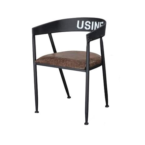 Amazon Com Dsrgwe Bar Stool Creative Simple Wrought Iron