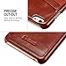 iPhone 6s/6 Case, Benuo [Card Slot Vintage Series] [Genuine Leather] Slim Corrected Grain Leather Case [2 Card Slots], Leather Case Back Cover [Business Style] for iPhone 6/6s 4.7 inch (Brown)