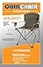 Quik Chair Heavy Duty Folding Camp Chair - Grey