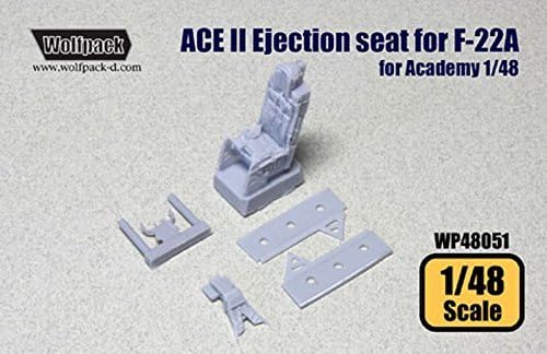 Wolfpack 1:48 ACE II Ejection Seat for F-22A - Resin Detail #WP48051