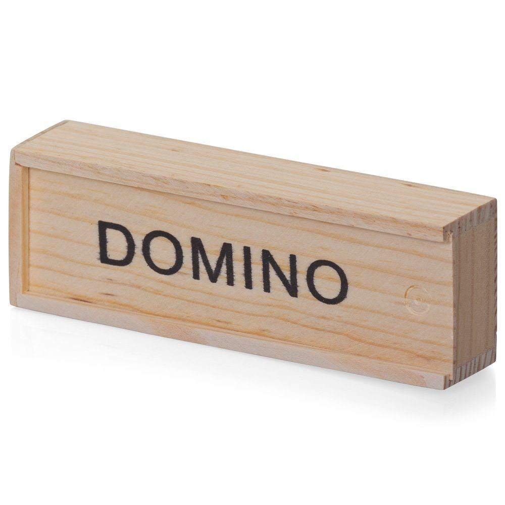 ECOTRONIC CHILDREN'S WOODEN BOXED DOMINOES SET [Toy]