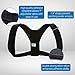 Posture Corrector for Women Men Kids and Massage Ball Set by AREVA - Comfortable Back Posture Brace for Bad Posture, Thoracic Kyphosis, Neck and Upper Back Pain Relief - Figure 8 Orthopedic Braces