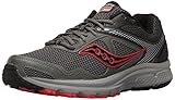 Saucony Men's Cohesion TR10 Trail Runner, Grey/Black, 11 M US