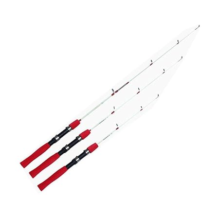 Coromose Multifunction Fish Rod Fishing Rods Solid Transparency Ice Fishing Rod Mini Portable Fishing Pole Ultra-Light Fishing Tackle