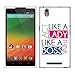 Fincibo (TM) ZTE ZMAX Z970 Protector Cover Case Snap On Hard Plastic - Act Like Lady Think Like A Boss, Front And Back