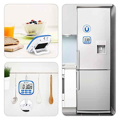 Habor Kitchen Timer, 24Hours Digital Timer [Multifunctional] with