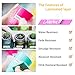 3 Pack Compatible Brother P-Touch Label Tape TZ TZE TZe-MQG35 TZe-MQP35 TZe-MQ835 12mm 0.47 inch (White on Pink/Gold/Lime Green), P Touch Cube Brother Label Maker Tape 12mm x 8m(26.2 Feet)