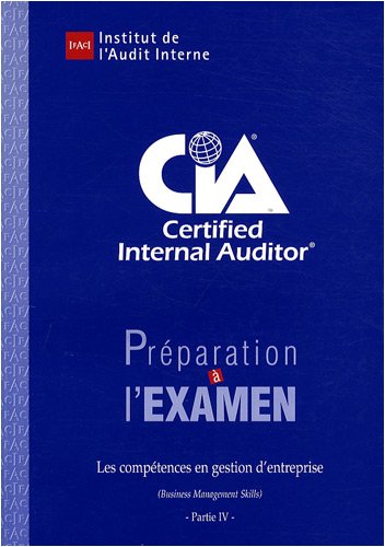 CIA, Certified internal auditor