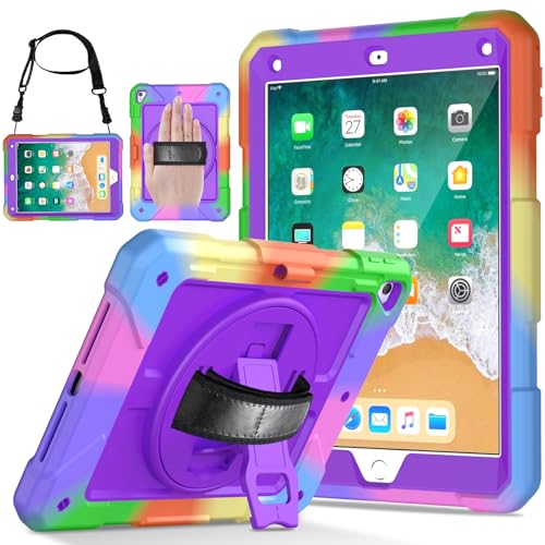 ltrop iPad 9.7 Case with Stand and Strap