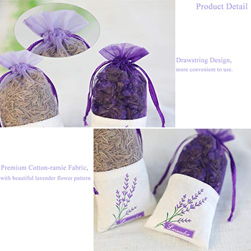 100 Sachets Vides En Mesh Lavande – 9x7 Cm, Pour Fleurs Séchées, Bijoux, Décoration DIY