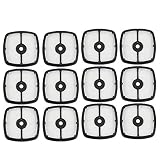 Savior 12pcs A226001410 Air Filter for Echo SRM225 Air Filter PE200 PE225 PE230 PE231 SRM210 SRM211 SRM265 SHC211 SHC225 Trimmer Blower Mantis 130310-54130