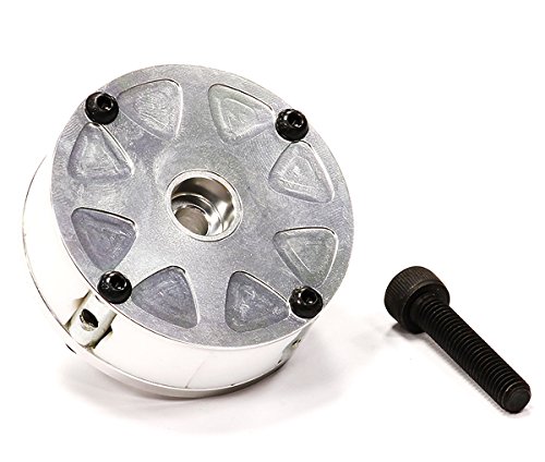 Integy RC Model Hop-ups BAJ289SILVER Billet Machined Performance Adjustable Clutch Set for HPI Baja 5B2.0, 5T & 5SC