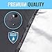 Car Windshield Cover - Frost, Ice, Snow, Water, Scratch, and Heat Resistant. Fits Most Cars, Trucks, SUV’s. All-Weather Protection for Your Windshield with Magnetic Cling. Mirror Covers Included