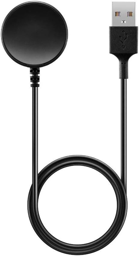 yalatan Base de Carga SmartWatch USB, Cable de Cargador de Reloj ...