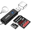Lecteur de Carte USB 3.0, Beikell Lecteur de Carte Mémoire SD/Micro SD Haute Vitesse Card Reader MMC Memory Stick SDXC…
