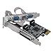 SIIG Legacy and Beyond Dual-Serial (2 Port) plus Single (1) Parallel Port PCI Express Card Compatible with 16C550 UART