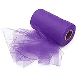 KING DO WAY TULLE Roll Spool 6''x50yd(6''x150') Wedding Party Decor,Modena