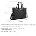BOSTANTEN Leather Briefcase Shoulder Laptop Business Slim Bag for Men & Women