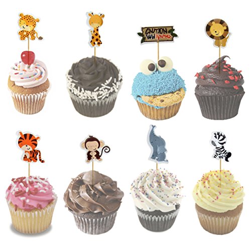 Jungle Animals Foil Latex Balloons Birthday Party Decorations Lion