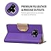 ProCase Galaxy Note 9 Wallet Case, Flip Kickstand Case with Card Slots Mirror Wristlet, Folding Stand Protective Cover for Galaxy Note 9 2018 -Purple