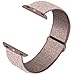 INTENY Sport Band Compatible with Apple Watch 38mm 40mm, Soft Sport Loop, Strap Replacement for iWatch Series 5, Series 4, Series 3, Series 2, Series 1 (Rose Pink, 38mm 40mm)