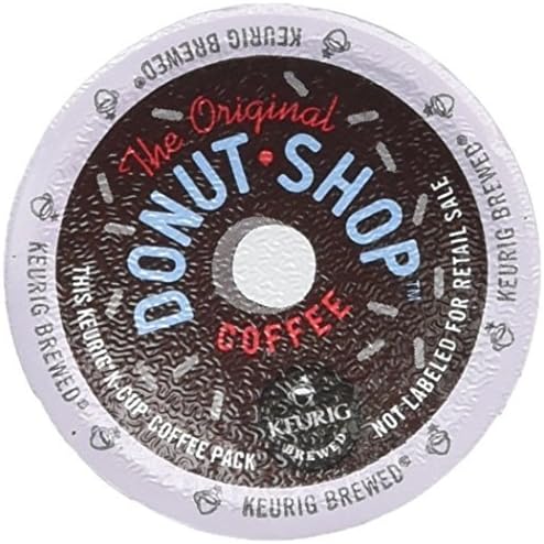 Green Mountain Coffee Roasters Gourmet Single Cup Coffee Regular Donut Shop 12 K-Cups - Single Item by The Original Donut Shop Coffee